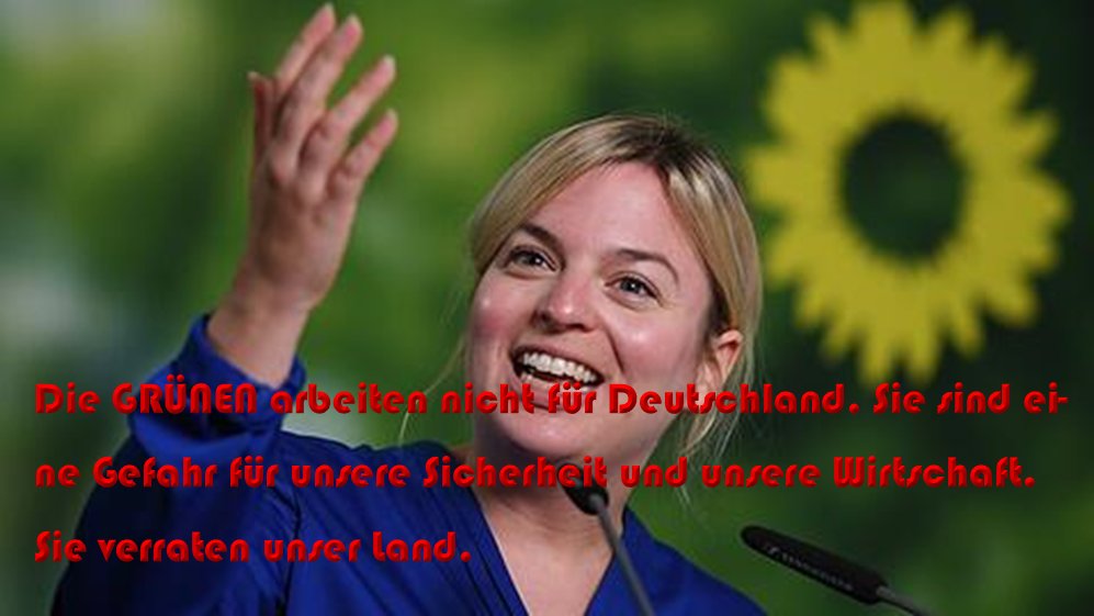 🚨⚡️👉Die GRÜNEN arbeiten nicht für Deutschland🇩🇪. Sie sind eine Gefahr für unsere Sicherheit und unsere Wirtschaft. Sie verraten unser Land.