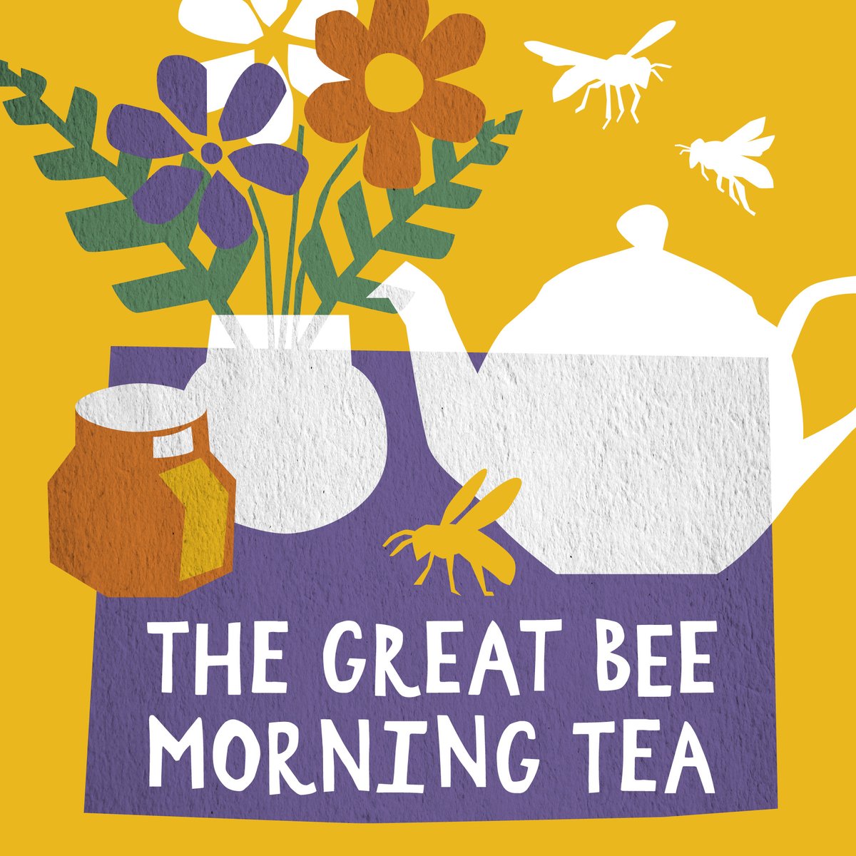 Make a sweet difference this World Bee Day with The Great Bee Morning Tea—a celebration to show support for Australian bees and beekeepers, and to recognise the vital role they play in food production, biodiversity and ecosystem health in Australia. Info - bit.ly/3whsQoC