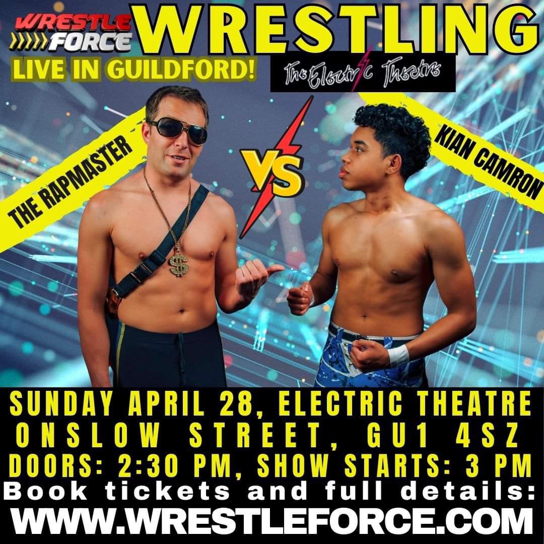 TheMCWithSocks's tweet photo. This Sunday’s @WrestleForceUK show in Guildford will be huge
From grudge matches, to championships on the line, last time appearances to the return of Dave Mastiff 

Join me!

🦓🧦

🎟️ https://t.co/NKDN2izVa6 

#socks 
#socksaddict #sockschallenge  #referee https://t.co/NavUVVyaUk