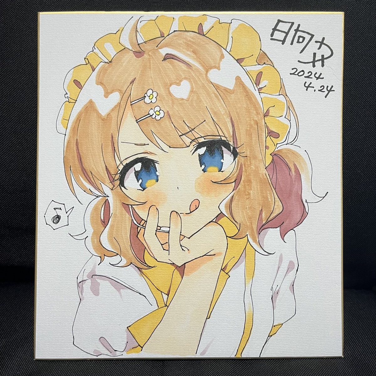 suou momoko 1girl solo looking at viewer blush smile short hair blue eyes  illustration images