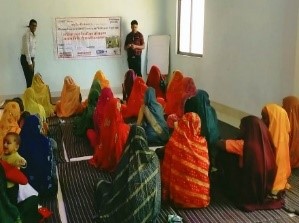 Under the @fundlacaixa Lacaixa Foundation's W4Progress program,group training was conducted in Mahoba at Ambe Palace,and in Lalitpur in the month of March at the Culture Resort to empower women entrepreneurs and provide them with skill s for employment and livelihood enhancement