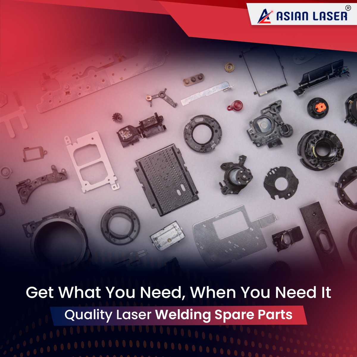 We maintain a fully stocked inventory that includes Spare Parts to meet all your urgent needs.
.
.
#AsianLaser #AsianLaserIndia #Welding #SpareParts #LaserWeldingMachine #WeldingMachine #JewelleryIndustry #JewelryManufacturing #MetalWelding #AdvancedTechnology #Andheri #Mumbai