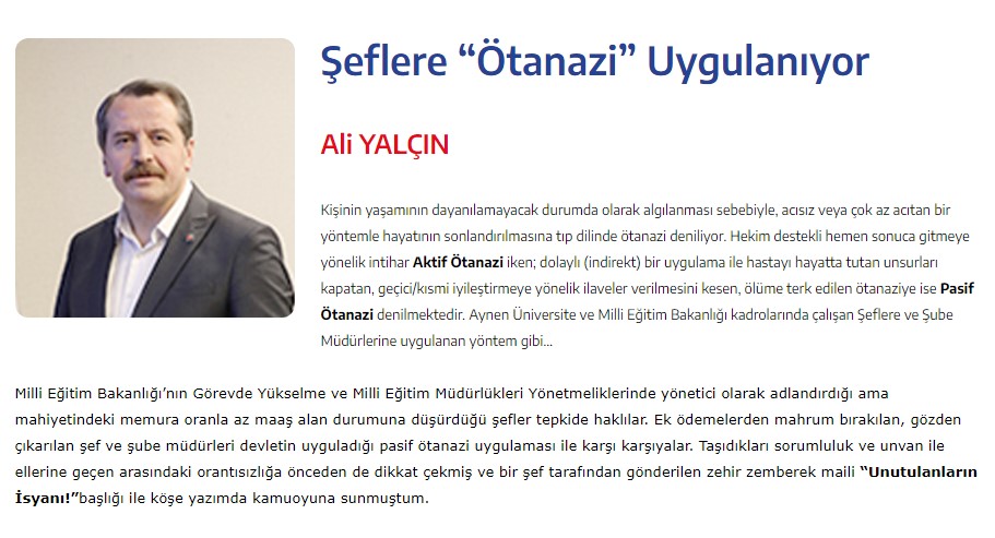 @_aliyalcin_ #Kamuşefleri ne ötanazi uygulanıyor.
Soruyoruz sayın @_aliyalcin_
O makalenizden sonra değişen nedir
3600 ek gösterge Vermediler
Eşit işe eşit ücret vermediler
Ek ödeme az düzeltmediler
ÖTANİZİ ye sürükleyen sizsiziniz
@OnderKahveci
@TurkesGuney
@HBTONBUL
@RTErdogan
@isikhanvedat