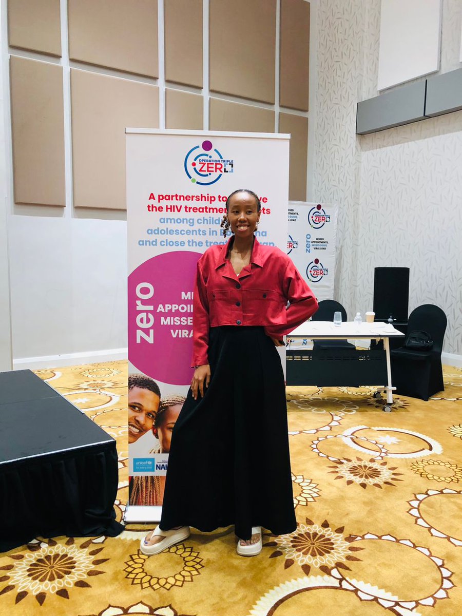 JeJuLing96's tweet photo. It was such an honour to have been part of the launch of Operation Triple Zero. Excited to witness the impact of this initiative in supporting Children living with HIV in 🇧🇼. Together, let's make a difference! #children
#zeroMissedDoses
#zeroViralLoad
#zeroMissedAppointments https://t.co/YrD3wazkLk