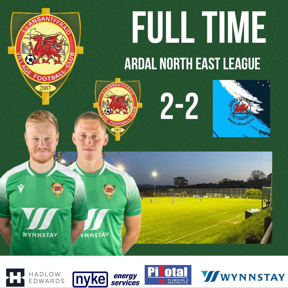 Llansantffraid FC tweet media