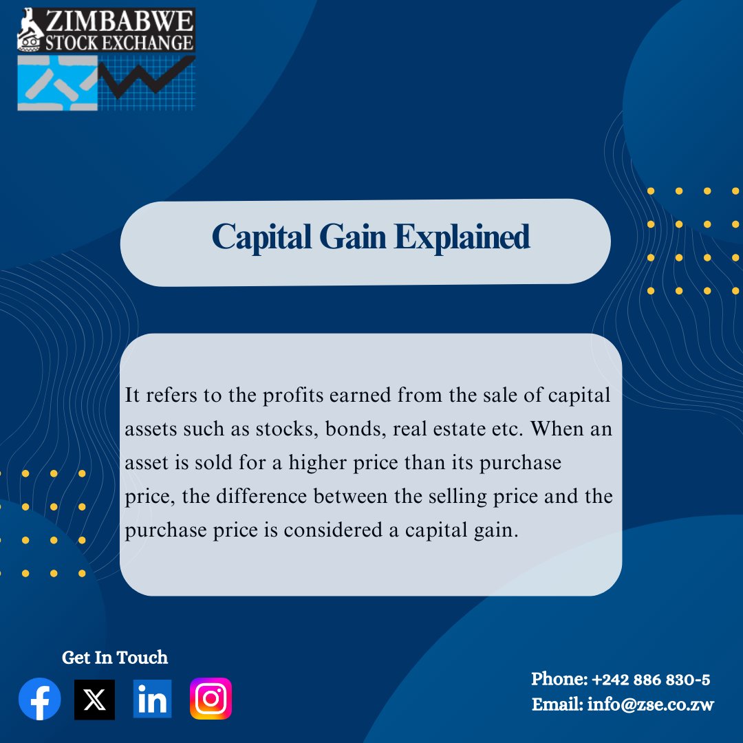 Capital Gains Explained#happyinvesting