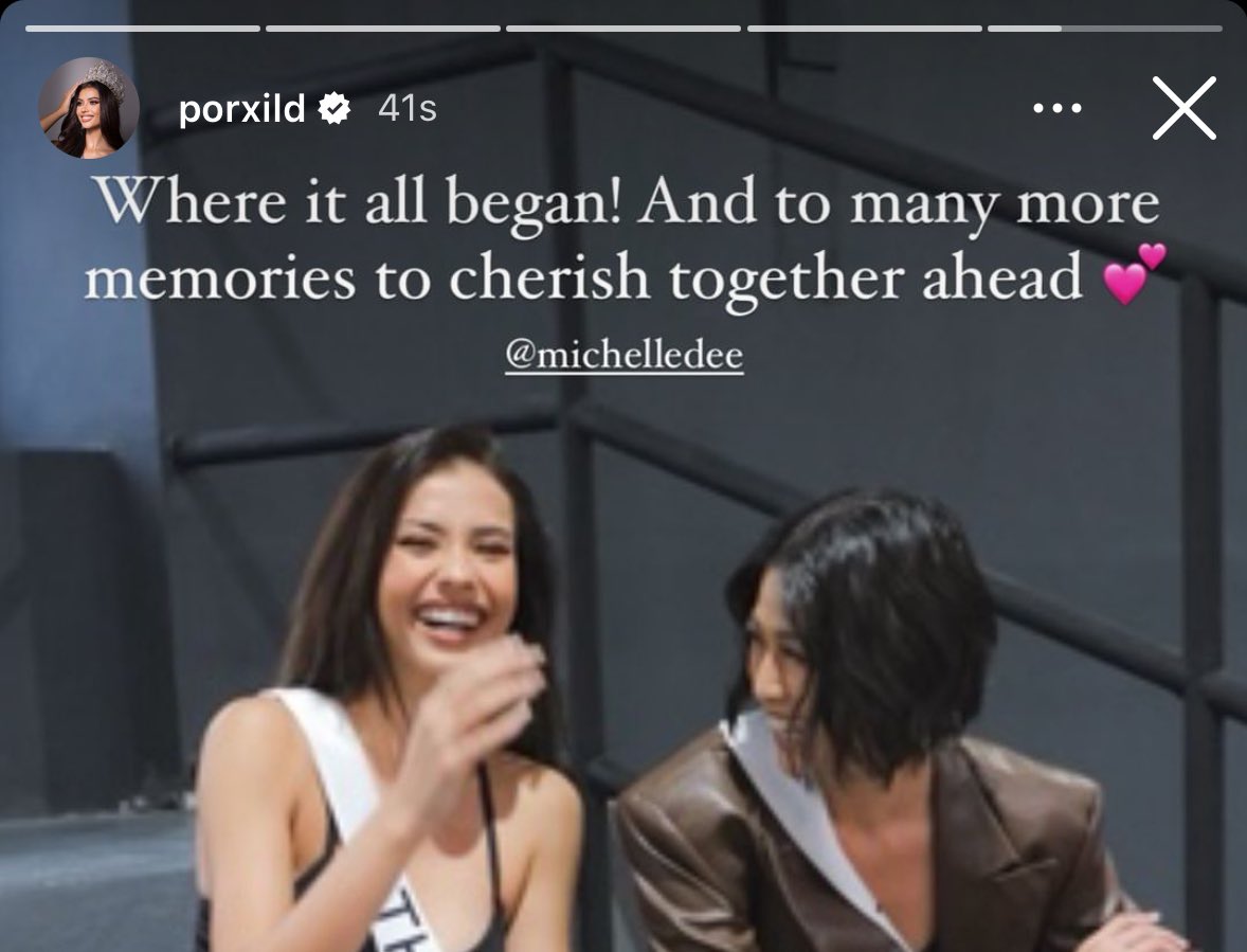 Joking aside, even though we didn’t get new pics from Anntonia, her birthday message means a lot to both of them and us. 🥹🥹

#PorDee #MichelleDee #AnntoniaPorsild