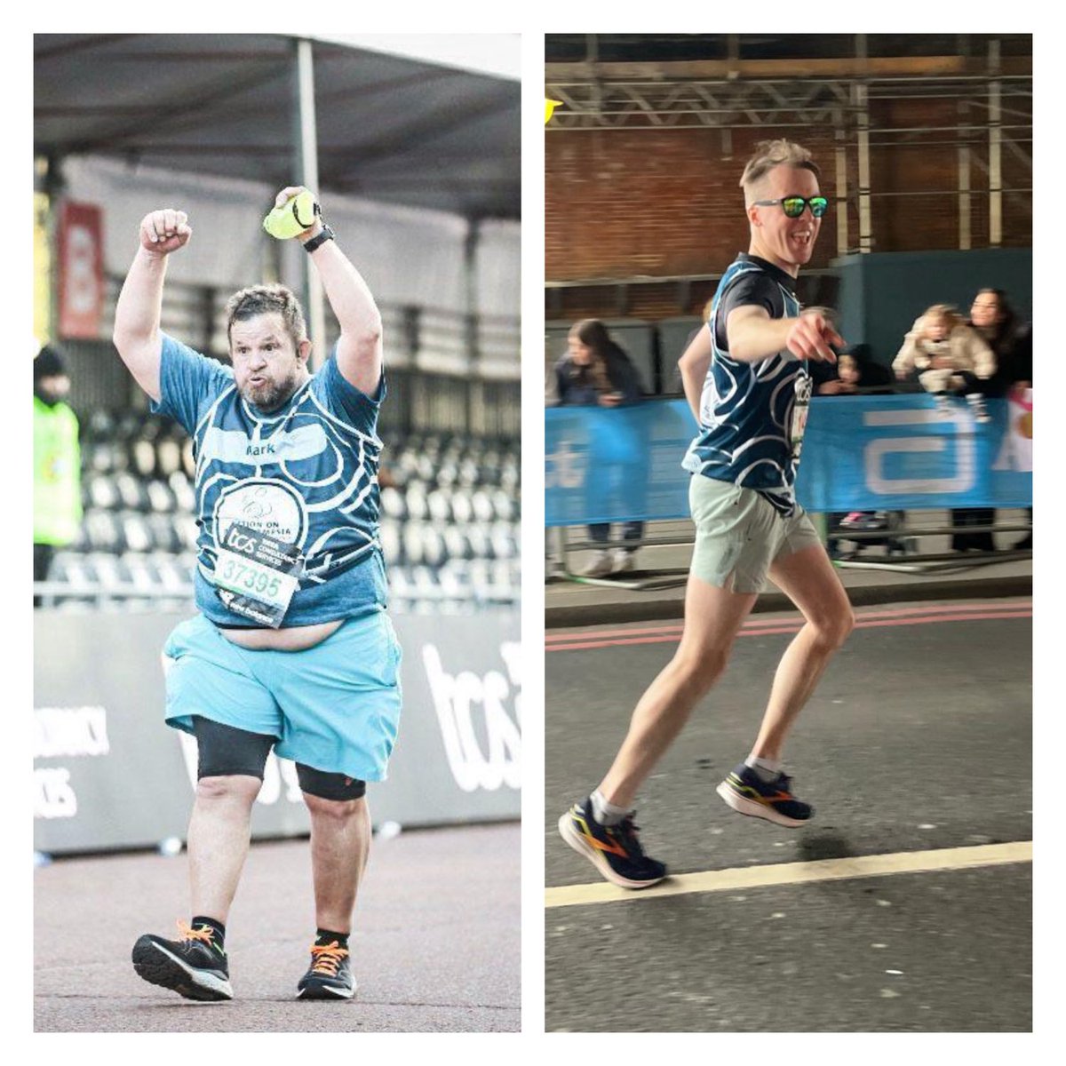 Enormous gratitude to all the APEC runners in the London marathon. Hope the DOMS have gone now. Here is Mark (at the finish) and Angus (at 25 miles) 2 of our 42 awesome runners. What an achievement & phenomenal support for APEC. Thank you, thank you, thank you. ⁦@APEC_UK⁩