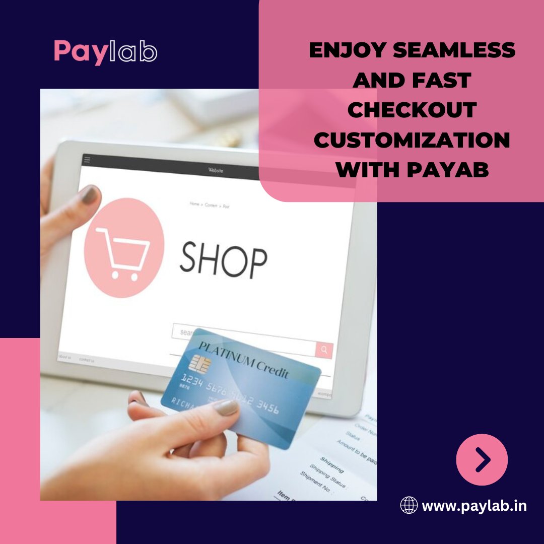 Smooth sailing through payment gateway customization hurdles with Paylab! 🛠️ Safeguard your checkout page and sail through transactions effortlessly. 
.
.
#EffortlessCustomization #BoostSales
#paylab #paymentsolutions #paymentgateway 
#SecureCheckout #CustomizationMadeEasy