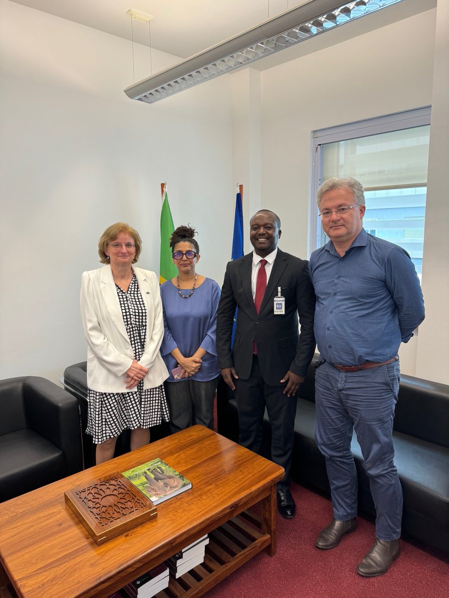 It was a pleasure to host Atteeya Sumar, Country Director of Aga Khan Foundation, during her courtesy visit to the EU Delegation. We had insightful discussions about the foundation's impactful activities &amp; we look forward to continued collaboration in supporting Tz's devt goals.