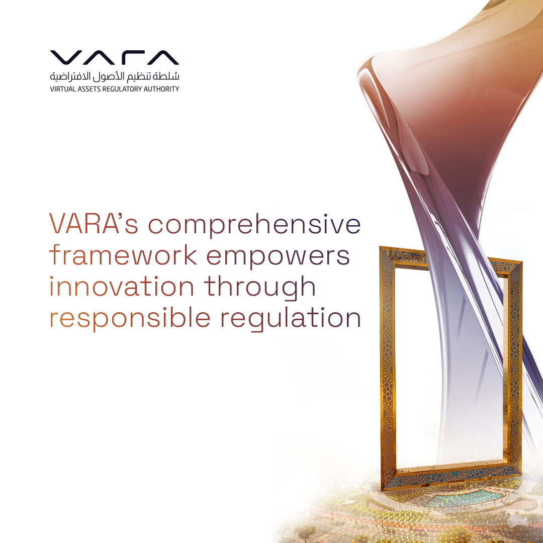 Built on the principles of economic sustainability, and fueled by innovation empowerment, VARA has been designed for responsible and future-proofed regulations.

Check out our website: vara.ae

#VARA #Regulations #VirtualAssets #DubaiRegulations