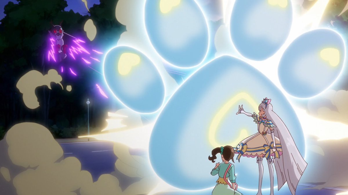 Nyammy calmly summons a barrier
#Precure #PrettyCure #2024 #Precure2024 #PrettyCure2024 #WonderfulPrecure #Wonderful #WonderfulPrettyCure #CureNyammy #NekoyashikiYuki #Yuki #NekoyashikiMayu #Garugaru #Barrier #Summon #Battle #Episode12