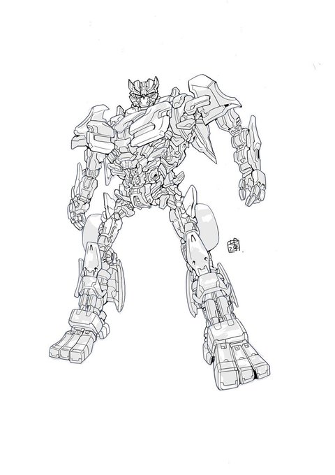 「greyscale robot」 illustration images(Latest)