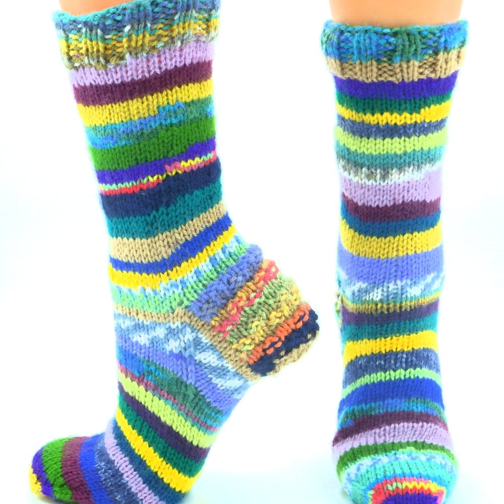 Quirky colors, Acrylic yarn colorful socks, unique and cute knit socks, knitted socks for women gift scrappy OOAK happy cottage core socks tuppu.net/51800a39 #RoseDay #picoftheday #tbt #love #AIPoweredS24 #woolsocks #instagood #AcrylicSocks