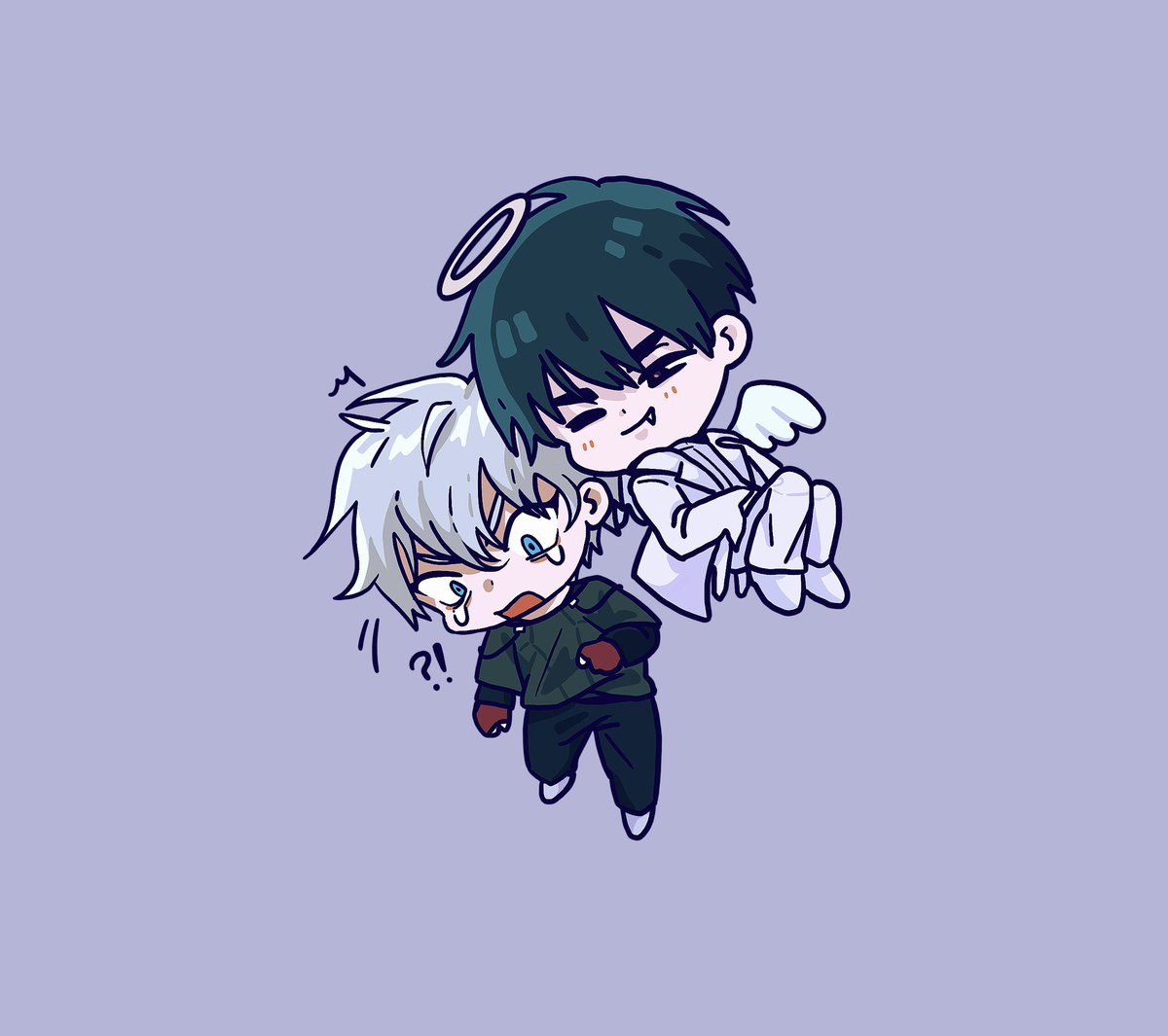 「angels#mizisua #ivantill #ALNST 」|fai @ drawing poopingのイラスト