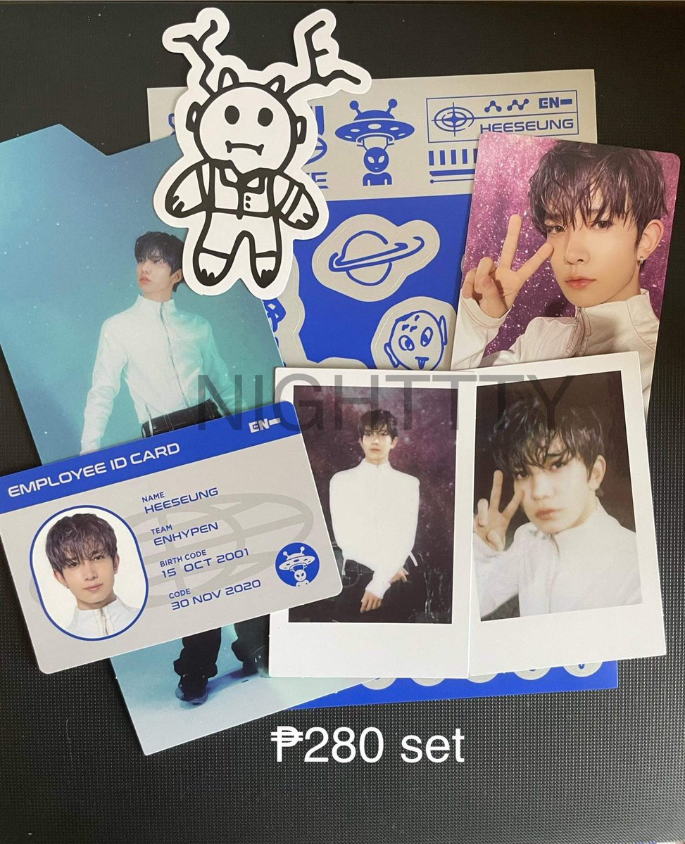 zhyocart's tweet photo. wts Ifb enhypen pc ph
RESELLING NIKI AND HEE SET

preferably payo, if dop there’s additional
on hand
direct j&amp;t 
Gcash
Marikina City

t. wts heesung guggu package 2024 mem set pc pola id card enha https://t.co/ZIP2mudfI2