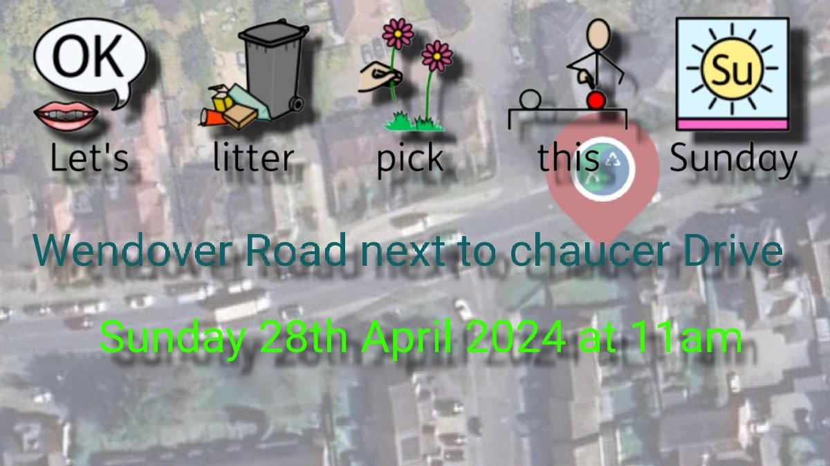 📣 | Join us for our upcoming litter pick event at the Wendover Road bench, located near Chaucer Drive, on Sunday, April 28th, 2024. 😁 | Be a part of the team that prides itself on providing exceptional customer service to its dedicated volunteers! @aylesburytc @BucksRecycles