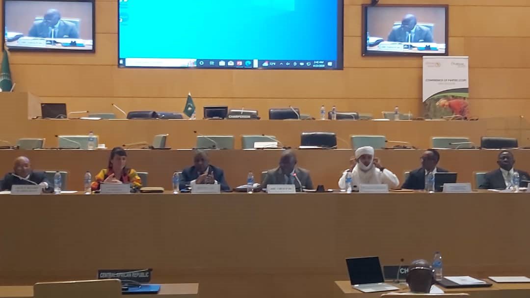 @EUtoAU at @ARCapacity #COP high-level panel on #Climate-smart solutions and enhancing #resilience for #foodsecurity in #Africa convened @_AfricanUnion. #AUEU #climate #green #agrifood #DRR partnership in action @EU_Partnerships @EUClimateAction @EUAgri @AU_DARBE
