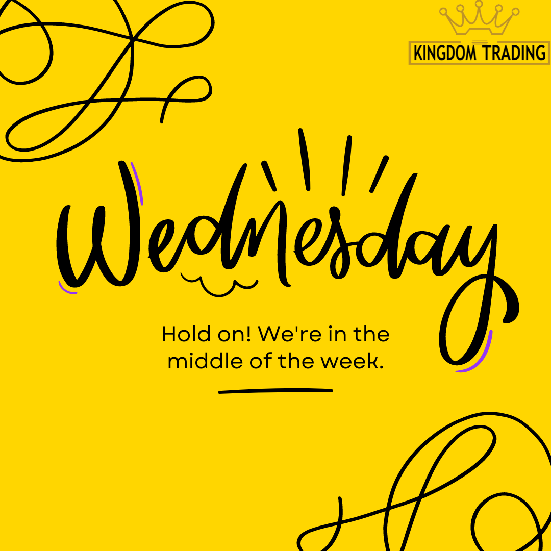 Halfway through the week already? Time flies when you're conquering it with Kingdom Trading Limited's top-notch products! Don't miss out—shop now and elevate your midweek game! 🛍️ #MidweekShopping #KingdomTrading #QualityProducts