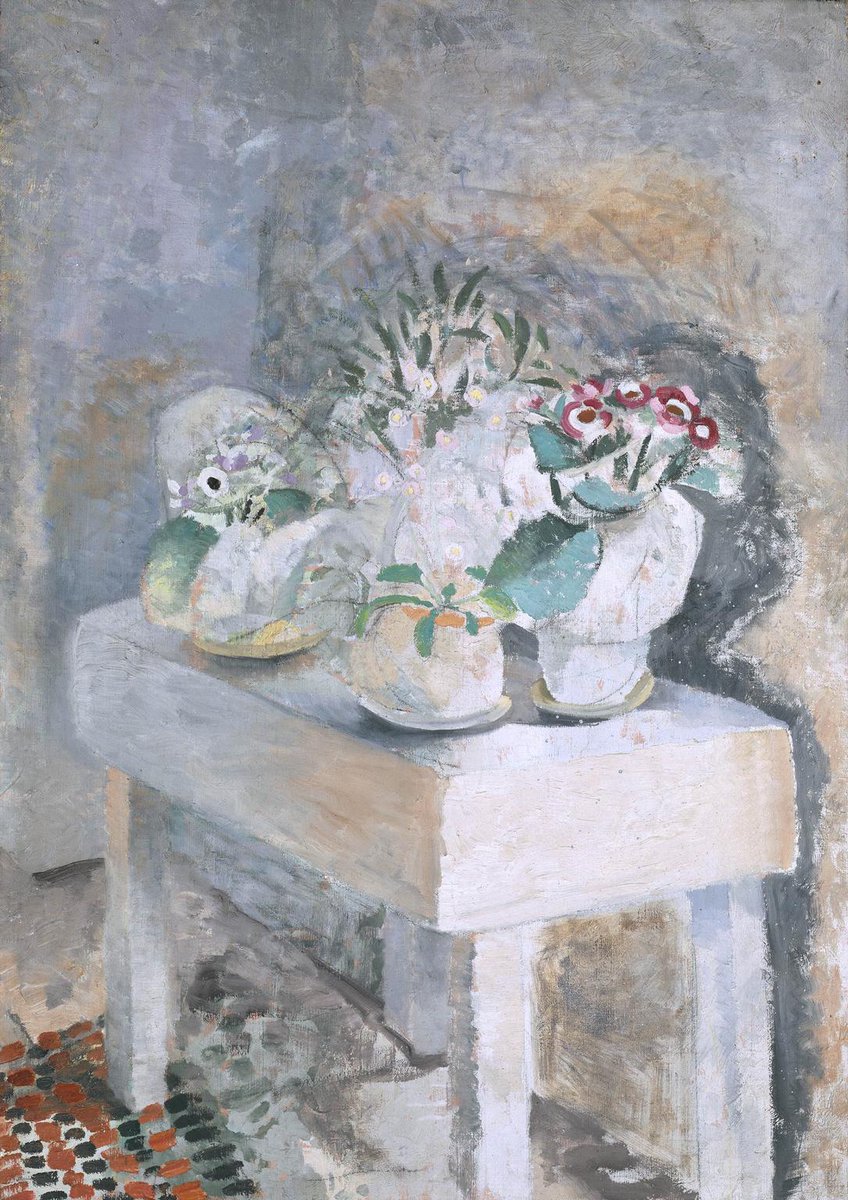 Flower Table by Winifred Nicholson 1928-9 (Tate, London). Bankshead, Cumberland.