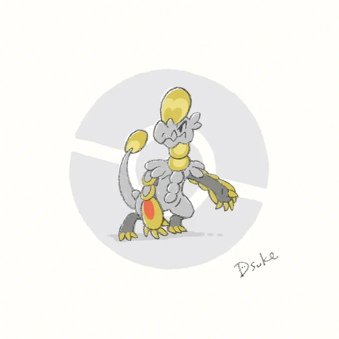 No.0782 ジャラコNo.0783 ジャランゴNo.0784 ジャラランガ#ポケモン #pokemon #fanart 