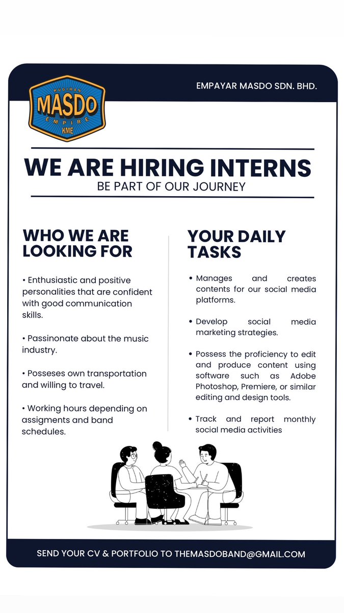 Jom interns!