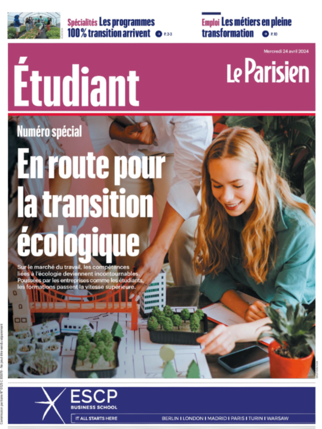 Notre dernier numéro du @P_etudiant consacré à la transition écologique et les chemins qu'ont pris les établissements comme les étudiants pour aller vers un monde décarboné et avoir un impact positif. Aujourd'hui, dans les kiosques ! @ConferenceDesGE @FranceUniv @theShiftPR0JECT