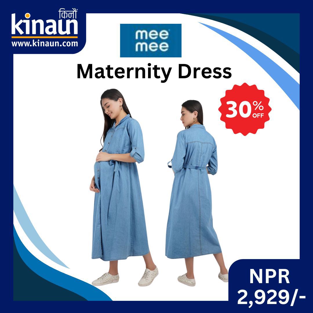 Flat 30% OFF on Koi Sleepwear Denim Maternity Gown Dress with Feeding Pocket
kinaun.com/product/koi-sl…

#meemee #koi #sleepwear #maternitygown #maternitydress #discount #offer #kinaunshopping #किनौं