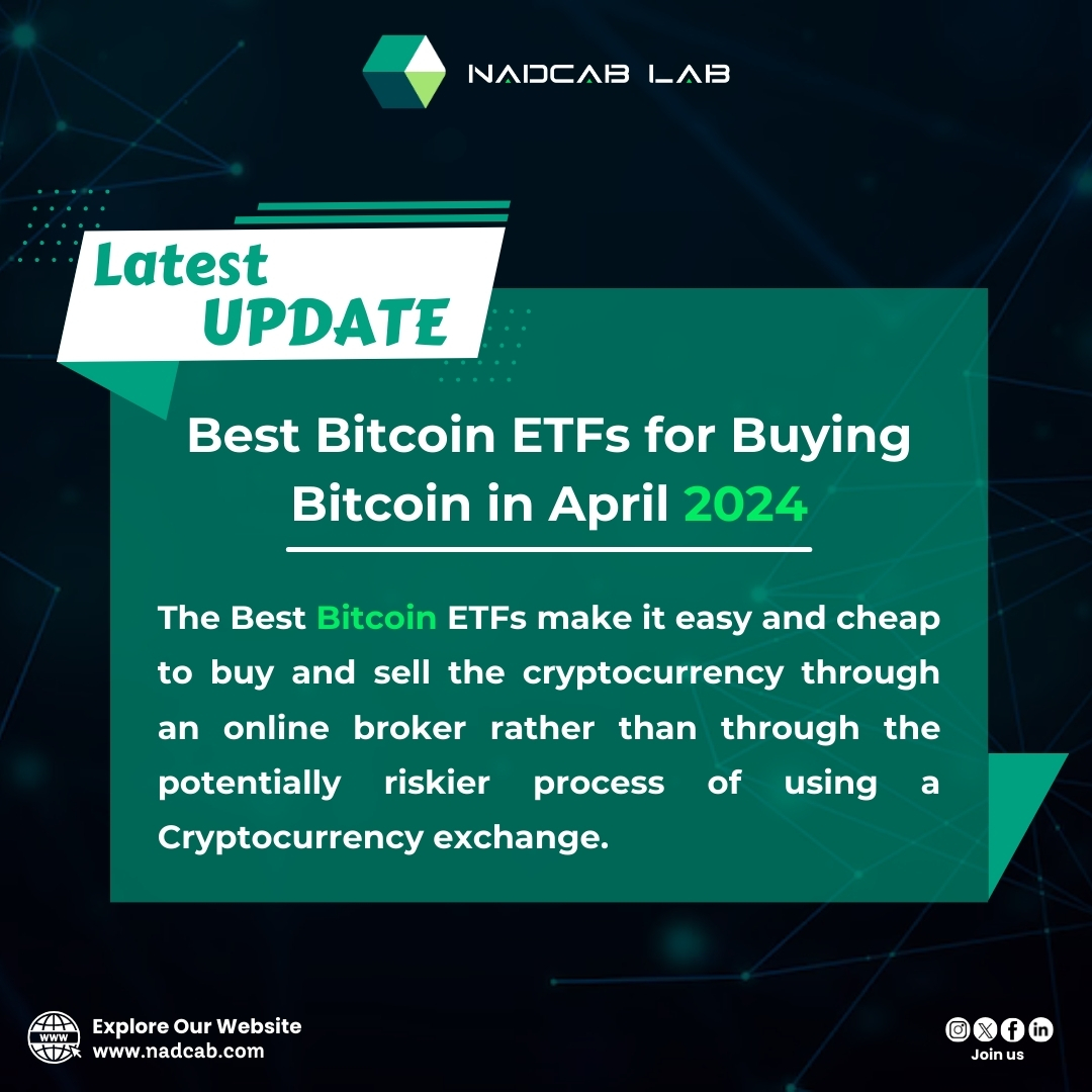 Discover the best #bitcoin ETFs for a hassle-free investment #experience! 💰Skip the risks of #cryptocurrency exchanges and enjoy seamless buying and selling through #onlinebrokers.🌐#staytuned for our top picks in April 2024! #blockchainupdate #dailyupdate✨