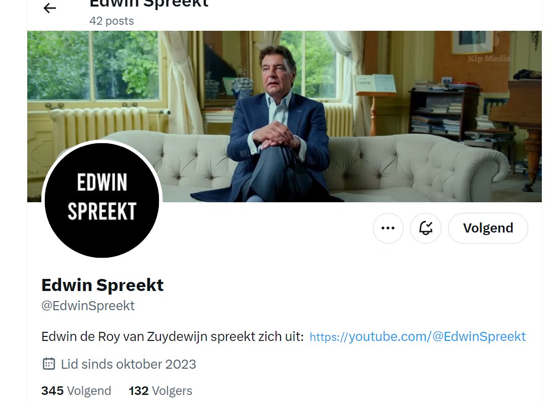 JustinKees4's tweet photo. Eerherstel voor Edwin!
Kan Edwin de Roy van Zuydewijn meer volgers krijgen dan het koninklijk huis: vóór koningsdag? Ik zeg ontvolg de koning en volg Edwin!⬇️
https://t.co/5GvsyN2iNf
Kijk ook zijn YT kanaal! En hoor hoe het koningshuis hem behandeld heeft. https://t.co/hL96dpwiD2 https://t.co/fc9jzDuqPU