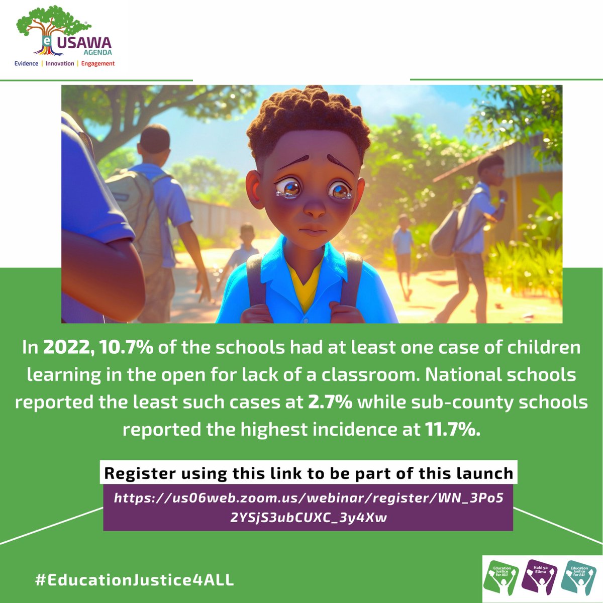 Usawa Agenda's Secondary School Survey launch marks a critical juncture in the quest for educational equity, sparking conversations that will shape the future of learning in Kenya. #EducationJustice4ALL