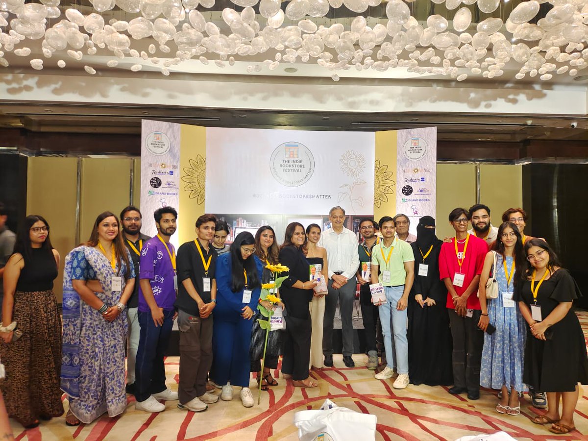 Bloomsbury India (@bloomsburyindia) on Twitter photo Dr. Shiv Sarin and Urmi Kothari hosted an interactive and experiential session at The Indie Bookstore Festival on #WorldBookDay.
<a href="/Preeti_TSS/">Preeti Chaturvedi</a> Dr. Shiv Sarin and Urmi Kothari hosted an interactive and experiential session at The Indie Bookstore Festival on #WorldBookDay.
<a href="/Preeti_TSS/">Preeti Chaturvedi</a>