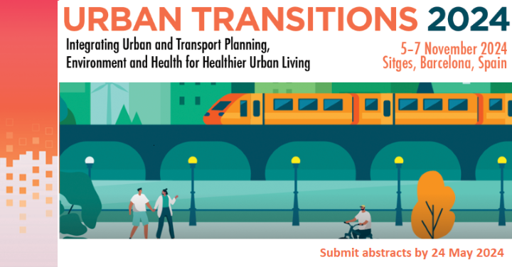 One month to submit your latest research on #urbanplanning, #transport, environment and health for healthier urban living for presentation at #UrbanTransitions2024. Submit abstracts for talks and posters by 24 May at spkl.io/60104xaq0 #healthycities