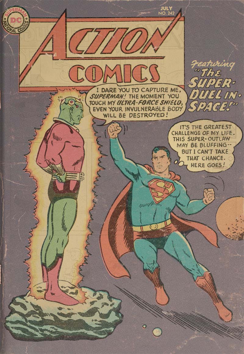 Action Comics (1938-2011) #242 just listed on #DCNFTOfficial

Rarity: CORE
Edition: 1/1987
Listed price: $1500 (USD)

ℹ️ Buy Now: candy.com/dc/editions/8a…