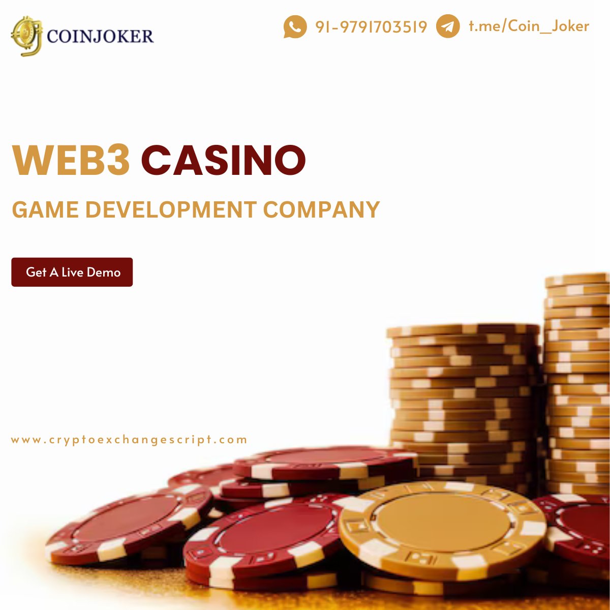 Welcome to the future of gaming! 

Dive into our Web3 casino games for a revolutionary experience. 

Join us in reshaping the gaming landscape! >> tinyurl.com/56626ufz

#Web3Gaming #BlockchainGaming #CryptoCasino #DecentralizedGaming #FairPlay #Web3Technology #GamingRevolution