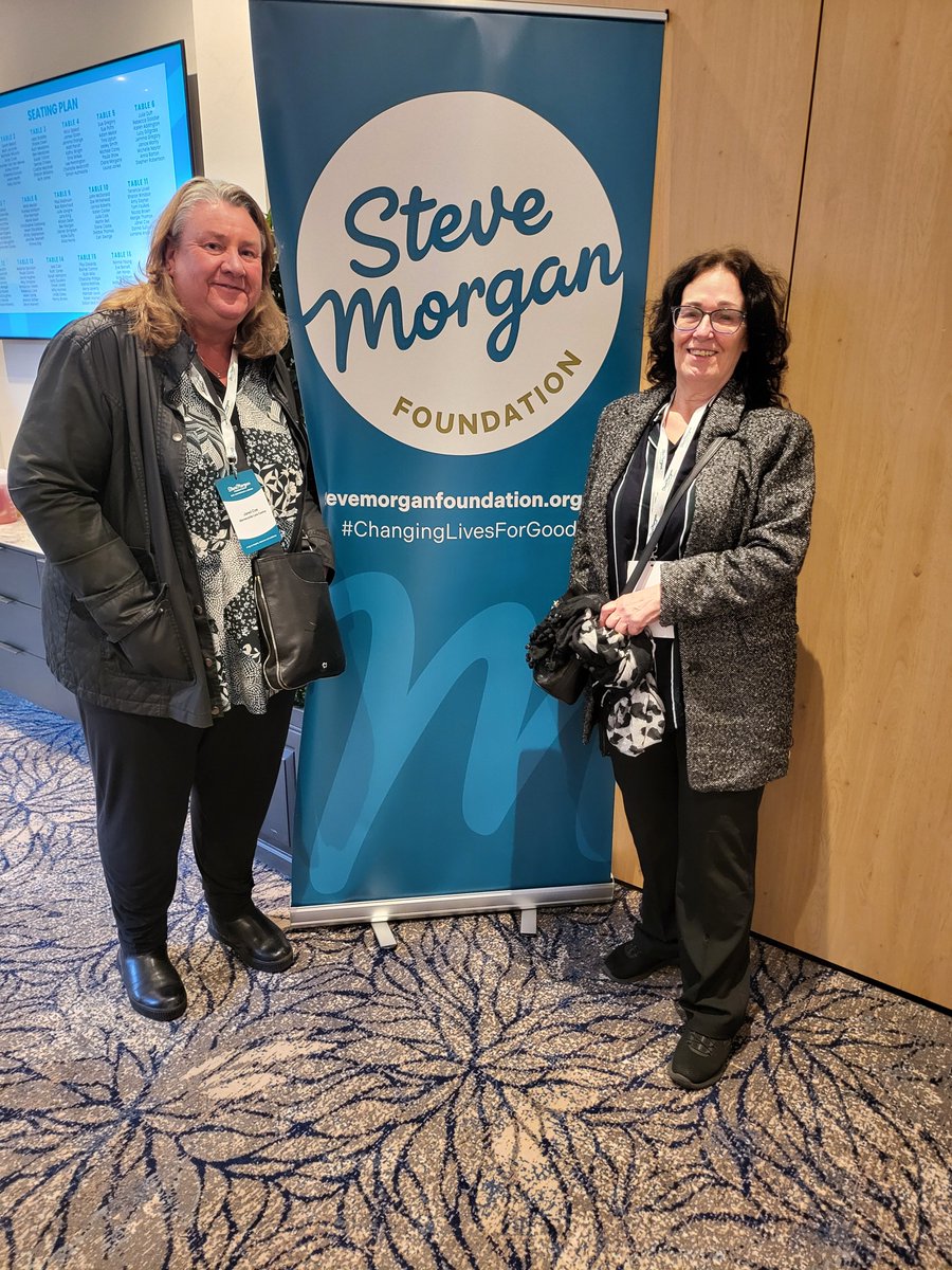 A big thank you to @stevemorganfdn for such an inspiring & uplifting day at the #SMFconference24. Their funding has made an enormous difference to our organisation and it was great to be with other people whose lives have been touched by their work. 🙌🫂😍