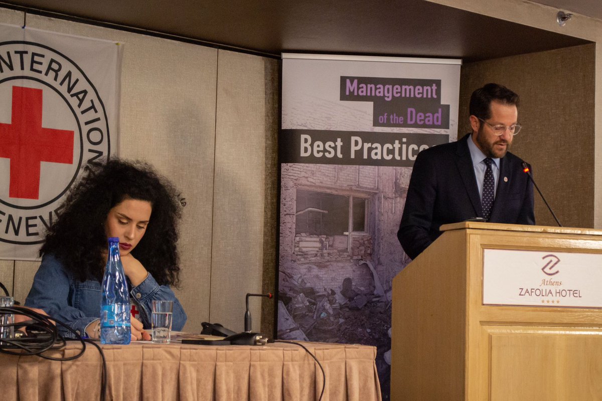 MDubeauICRC's tweet photo. Last week, the @ICRC organized a Forensic Workshop on “Clarifying the Fate of the Missing: Forensic Identification”, with representatives of the Hellenic Police, Prosecutorial Offices and Forensic Medical Services, as well as members of academic institutions https://t.co/rGA8Q6SLqB