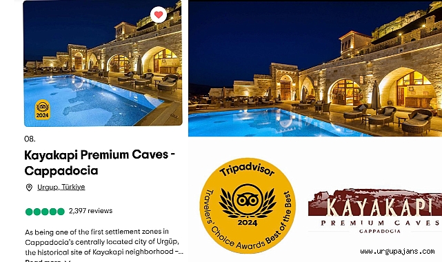 Odamız üyesi olan Kayakapı Premium Caves Trip Advisor tarafından Avrupa’daki lüks hoteller kategorisinde 8. Otel derecesi ile büyük başarı elde etti. Bu başarıyı elde eden başta @YakupDinler ve @MehmetDinler_ 'i ve çalışanlarını tebrik eder, başarılarının devamını dileriz.