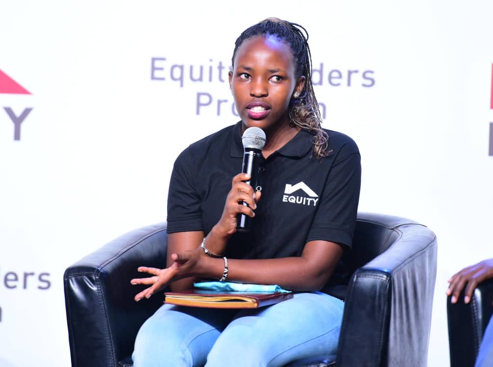 'Have dignity, respect yourself. Being a fresher does not mean everyone has to control you – stand out.' Ronah Asingwire a student of Kyambogo University shares words of advice with our scholars in today's first session.

#ELPUganda #EquityBank