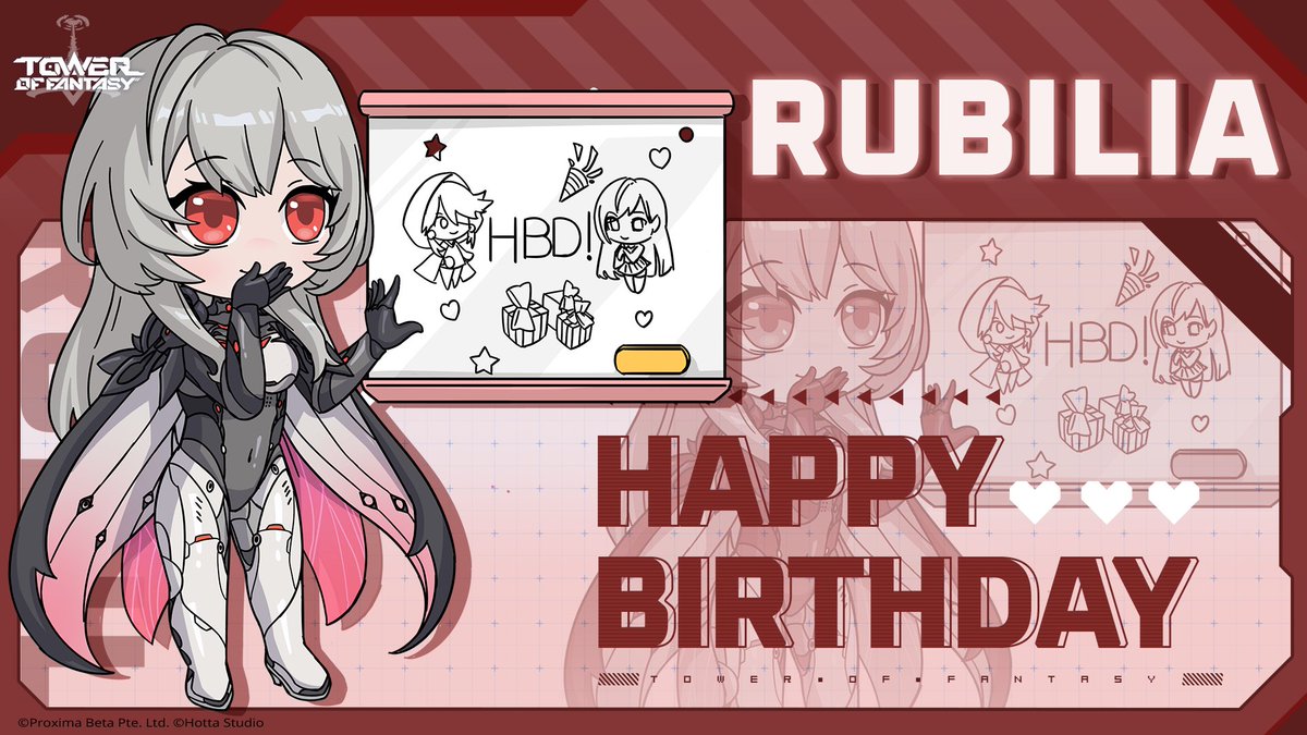 'We cannot define right or wrong, as the future is still unclear. But let's not forget the reason we began this journey.' 🧪 Dr. Rubilia seemed to have discovered a surprise prepared for her while immersing herself in research!🎁 Happy Birthday, Rubilia!🎂 #ToF #TowerofFantasy