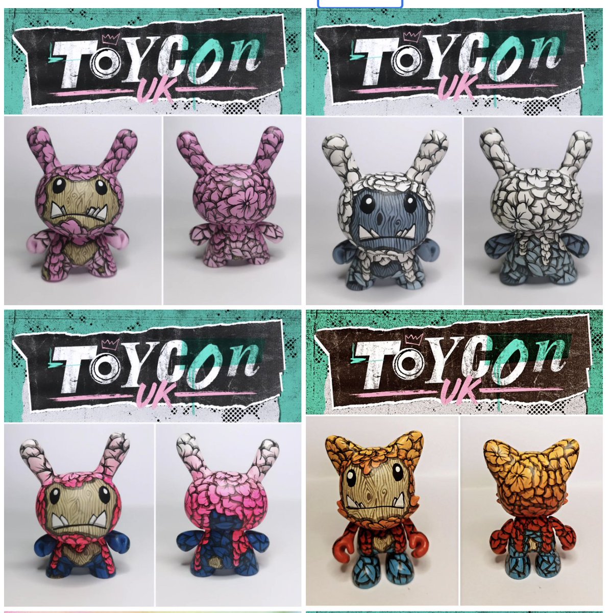 Preview of Customs by #DavidStevenson for #ToyConUK24 (Part 1/3), with full pricing listed on instagram.com/davidstevenson…

#TOYCONUK2024: toysrevil.blogspot.com/search/label/T…

#toynews #toysblog