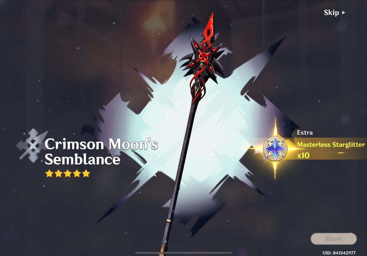 first time winning 50-50 3 times in a row but i got scammed by the weapon banner so i'm broke again (i got skyward &amp; lyney's bow). will just wait for Clorinde rerun huehue