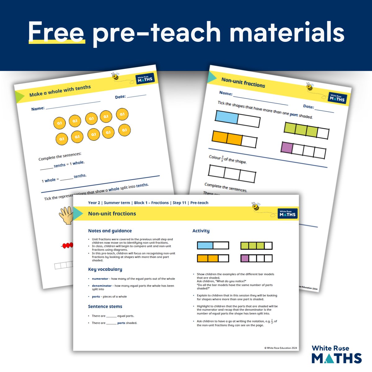 Calling all primary colleagues! 📣

Are you interested in trialling free pre-teach maths materials?

Boost your children's confidence in a practical way and give them a better chance of success in the upcoming lesson.

Sign up and get immediate access: eu1.hubs.ly/H08LYD90