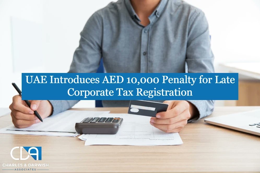 Do you wish to avoid AED 10,000 penalty? Make sure to register under Corporate Tax on time! 

Read on to know more: cdaaudit.com/blog/aed-10000…

#CorporateTax #taxregistration #taxupdates #CDAAudit #corporatetaxuae