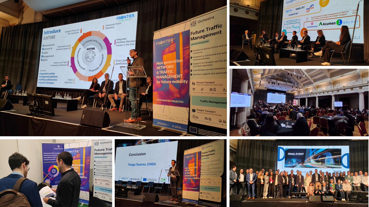 ❤️What exciting days at the #TRA2024! Full of insightful speeches, interesting discussions & fruitful collaborations. We thank all those who visited our MTM Cluster stand and those who joined us at our Final Event!
Stay tuned!! 👉 frontier-project.eu
@cinea_eu 
@ORCHESTRA2020