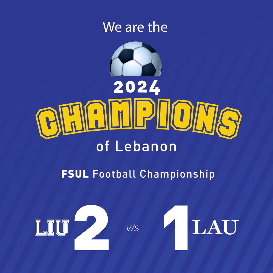 Very proud of our Champions!!
Go Eagles!! Fly High!!

#Championship #football #liueagles #lebintuni