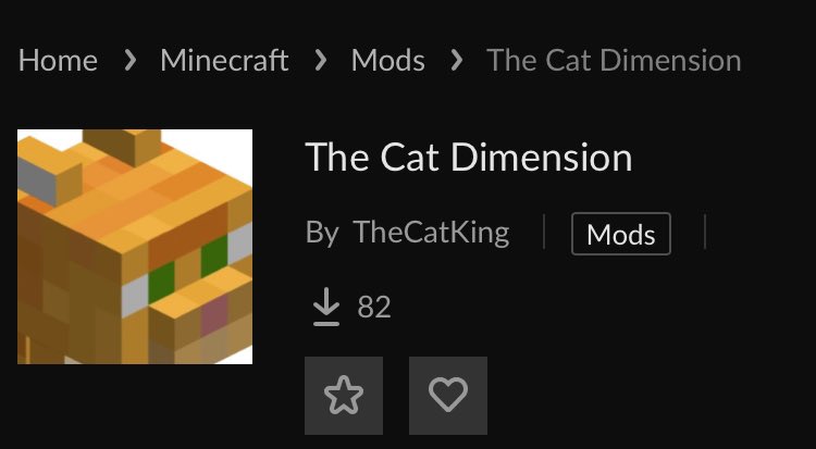 Minecraft: The Cat Dimension (@CatDimensionMod) / Posts / X