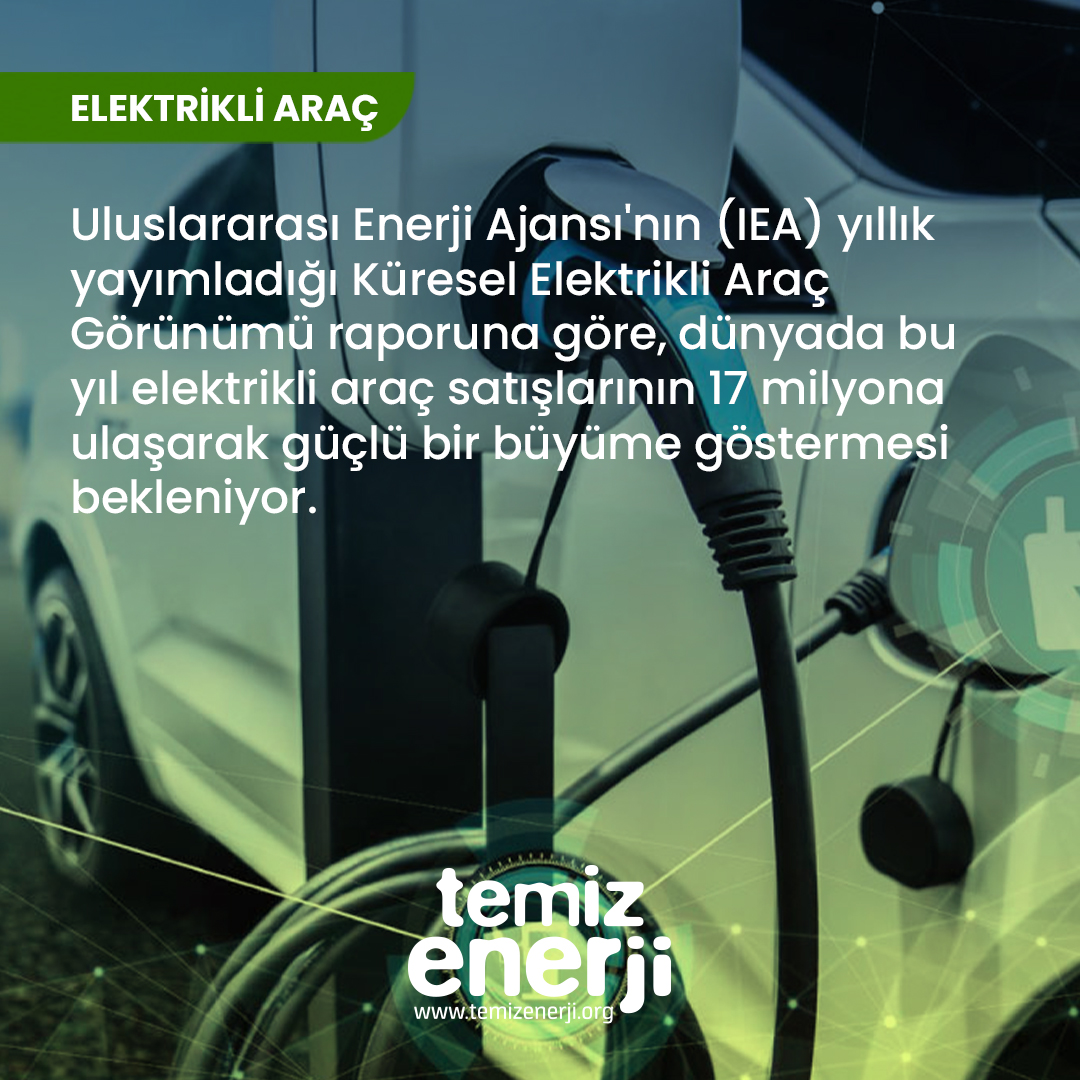 IEA: Elektrikli araç satışları bu yıl 17 milyona ulaşacak

Haberin tamamını okumak için bağlantıya tıklayabilirsiniz.
temizenerji.org

#temizenerji #yenilenebilirenerji #sürdürülebilirlik #yeşilenerji #enerjiverimliliği #enerjidepolama #enerjidönüşümü #güneşenerjisi