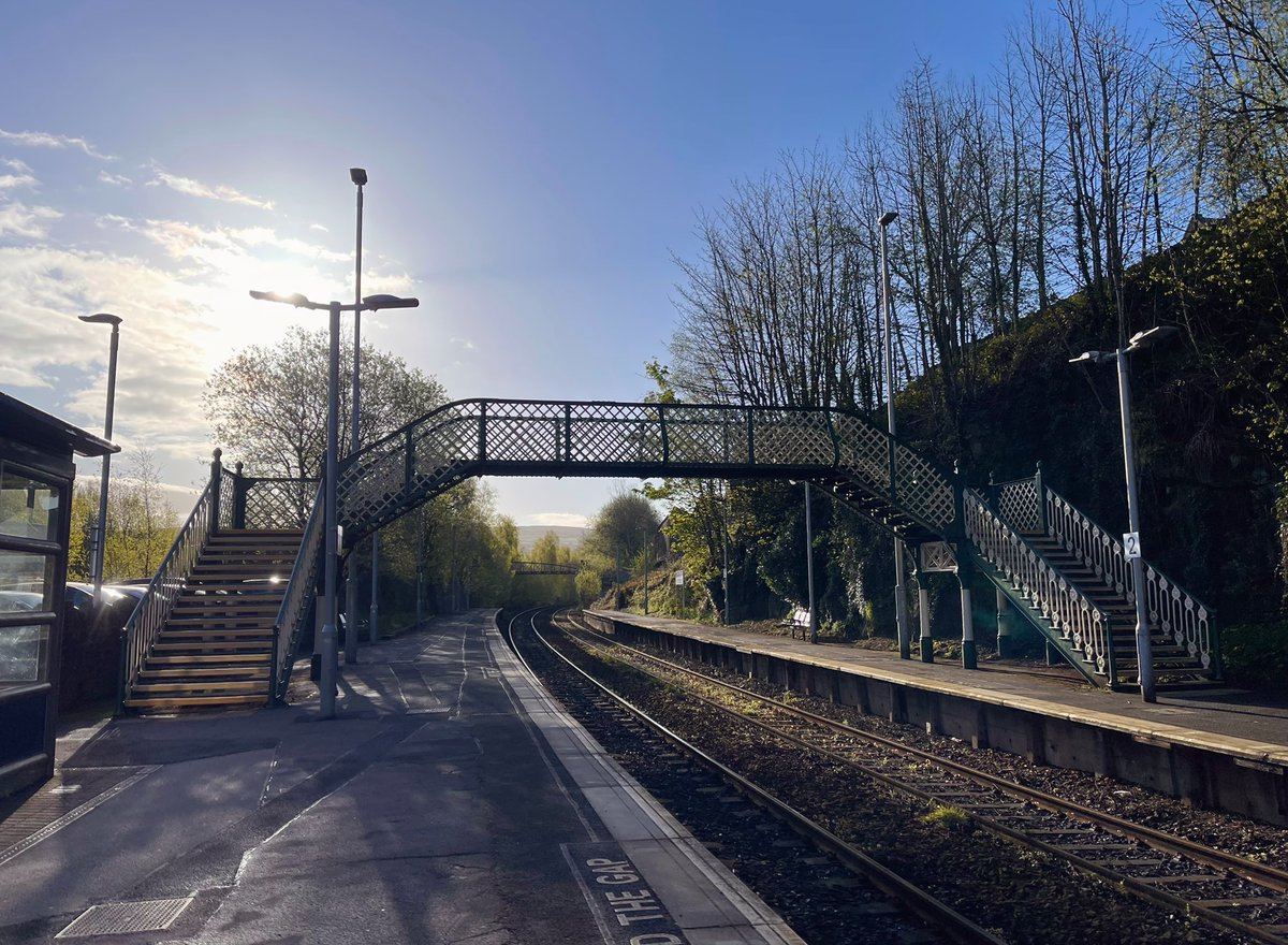 Blue skies in New Mills this morning. Heading to #Newcastle today to start a new Secret Cites project up there, for this summers @NovumNewcastle Festival.