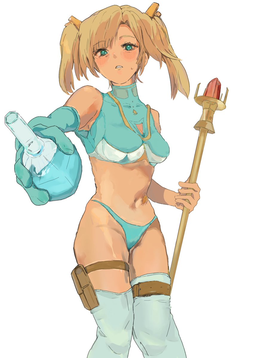 a_genyan's tweet photo. 金ぱつインテール色黒ガールちゃんver改改改
#illustraion https://t.co/fwgWBa71SZ